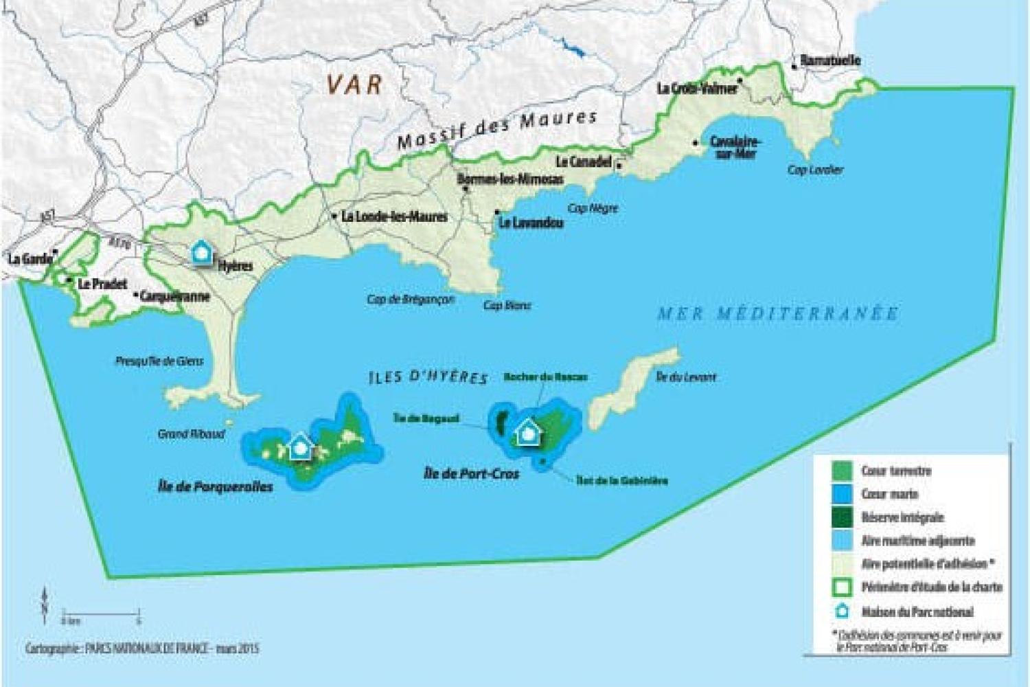 Carte du parc national