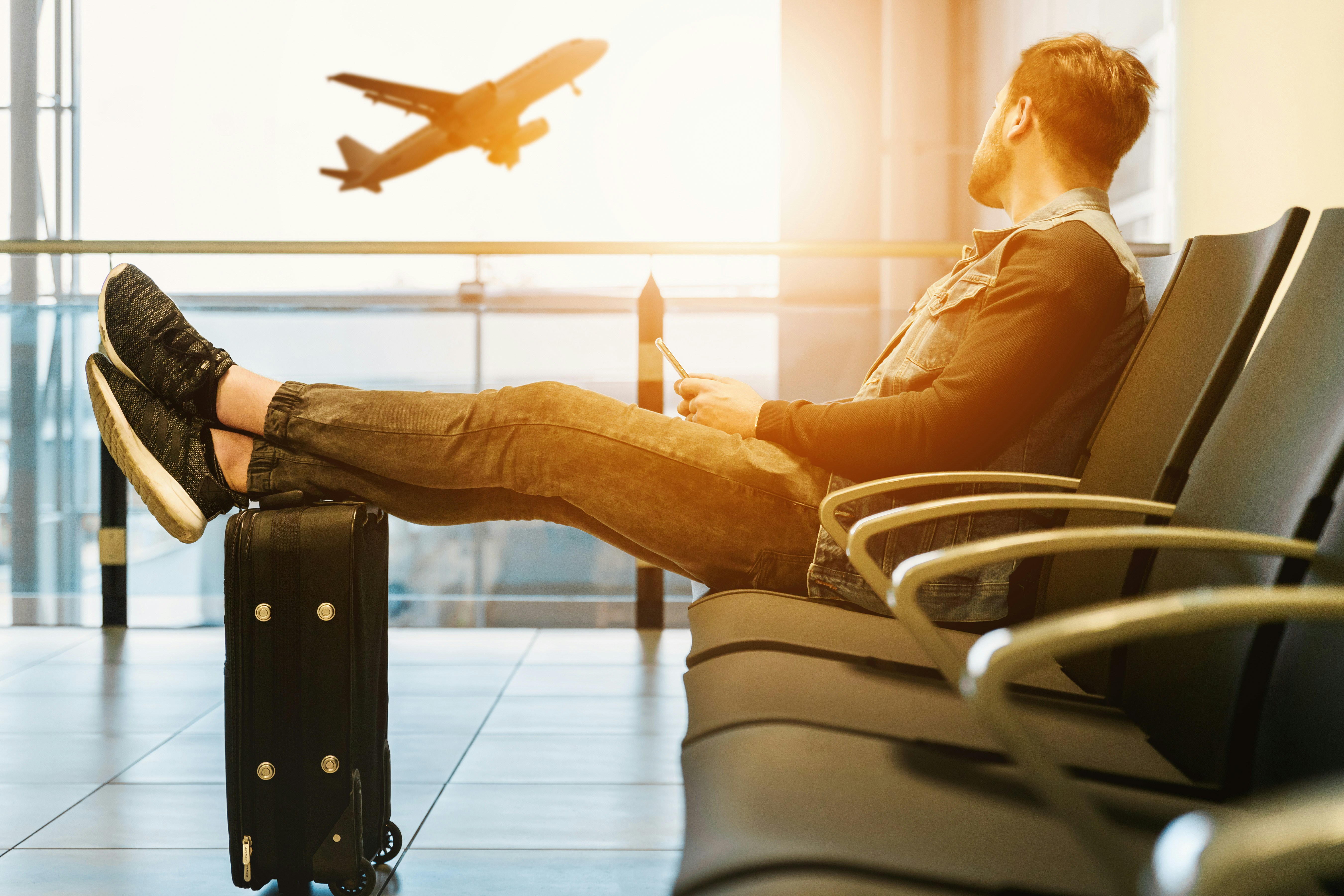 Attente d'avion